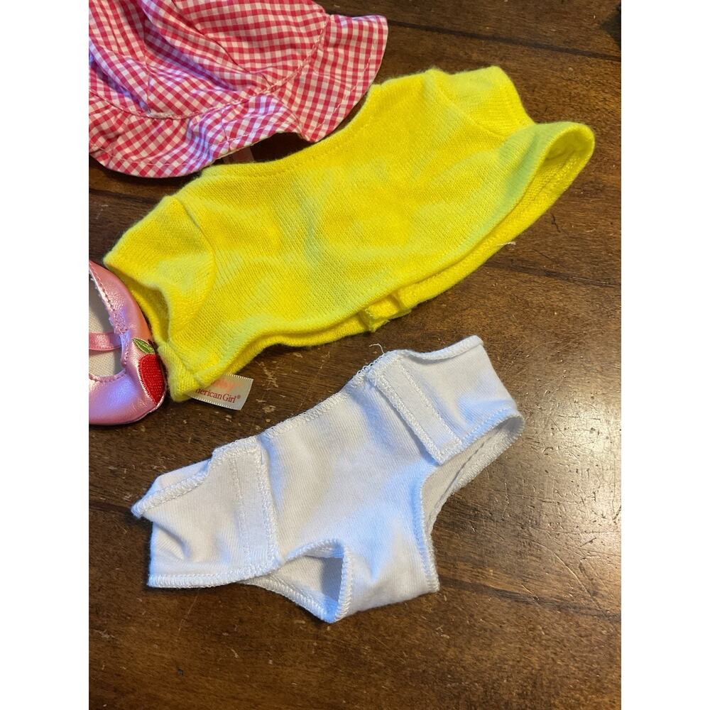 American Girl Doll Bitty Baby Girl Assorted Clothes Hat Shirt Diaper Shoes - Picture 2 of 5